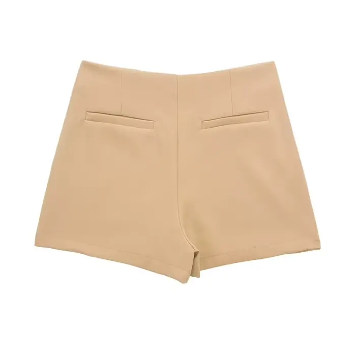 HXAO Shorts femmes 2024 noir blanc Mini shorts femmes Shorts taille haute Micro jupe décontractée Sh