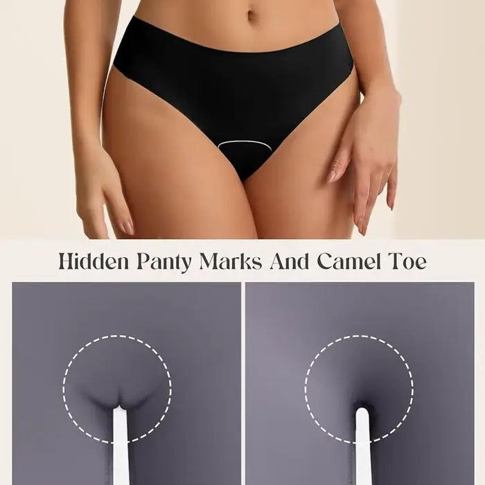 Anti-Camelette nohavičky, 1/3 kus, vyhýba Camel Toe korektor, bezšvové žabky, telocvičňa školenia spodná bielizeň pre legíny