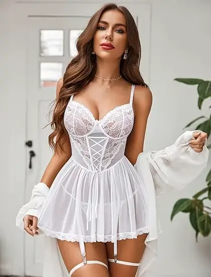 Ensemble de lingerie sexy en dentelle transparente, lingerie érotique en dentelle, ensemble soutien-