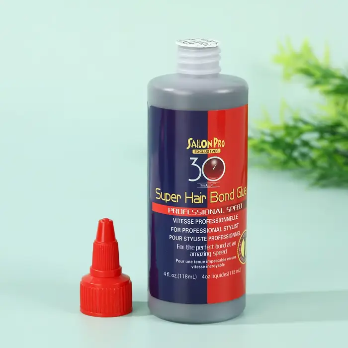 Lepidlo na parochňu v čipka 30ml hypoalergénne ekologické lepidlo na predlžovanie vlasov toupettes účes špeciálne príležitosti