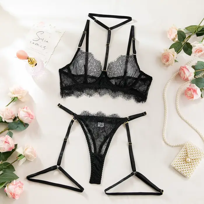 Erotická lingerie set podprsenka a nohavičky