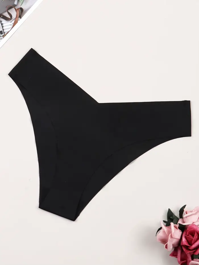 Culotte de Bikini effrontée, slip sans couture, sous-vêtements ludiques avec j'aime mon mari, string imprimé pour femmes, cadeaux fantaisistes