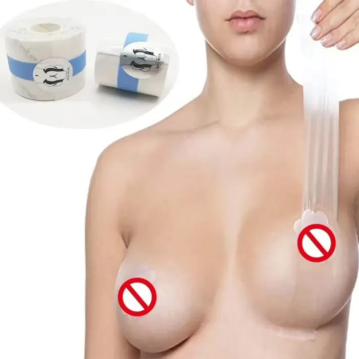 Neviditeľné push up prsník zdvíhacie pásky pre ženy Plus veľkosť šaty odevné doplnky intímne ženy prirodzene štýlové