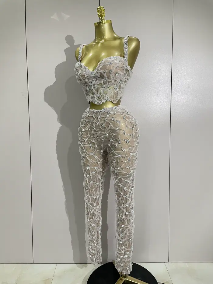 Dvojdielna sexy čipková súprava pre ženy