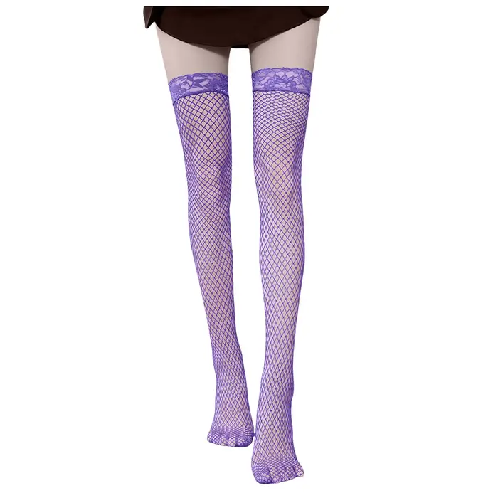 Sexy viacfarebné čipkové pančuchy pre ženy špeciálne príležitosti a štýlové oblečenie