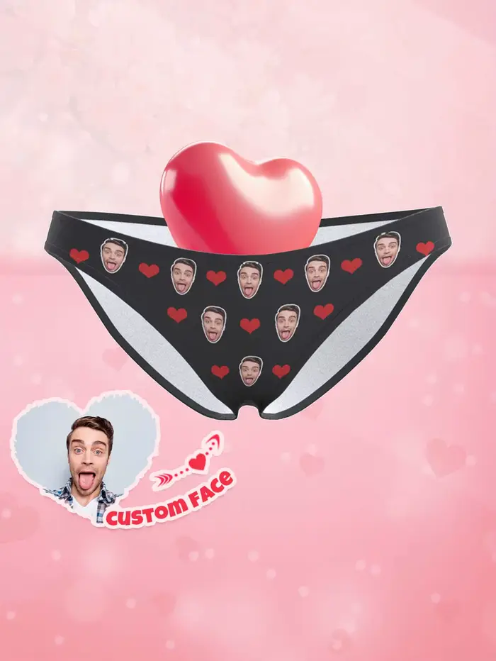Personalizované nohavičky na Valentína pre ženy