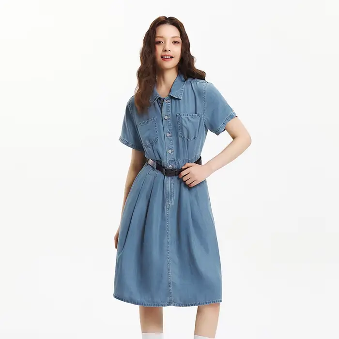 Pantalons plissés Semir en lyocell pour femmes élégants et confortables été 2025 occasions spéciales ```