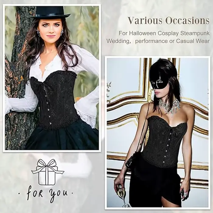 Ženy šnurovací Sexy Kvetinový bezdrôtový Korzet cez prsia Tvarovač postavy Bustier Lingerie Bodyshaper top Korzety top