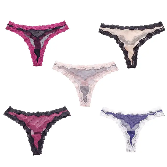 Culotte en dentelle sexy pour femmes taille basse confort respirant occasion spéciale lingerie élégante