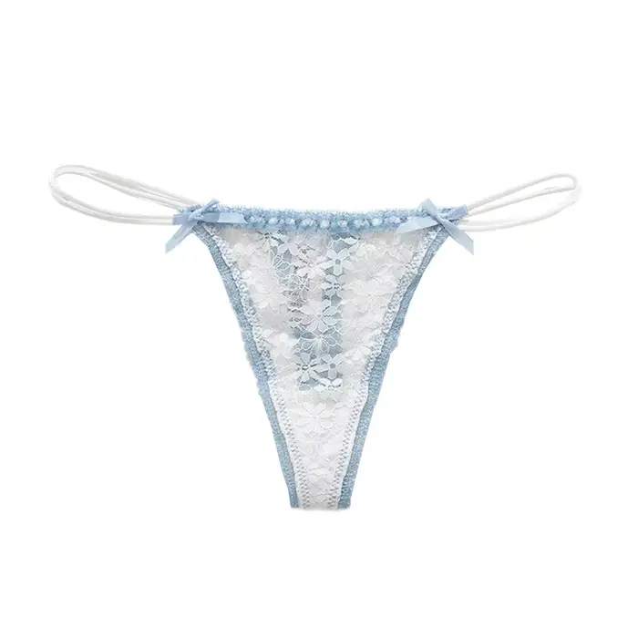 Moonbiffy Nízky pás Čipka nohavičky pre ženy Štýlové a sexy všetky ročné obdobia Každodenné použitie Neformálne domáce neviditeľné spodné prádlo