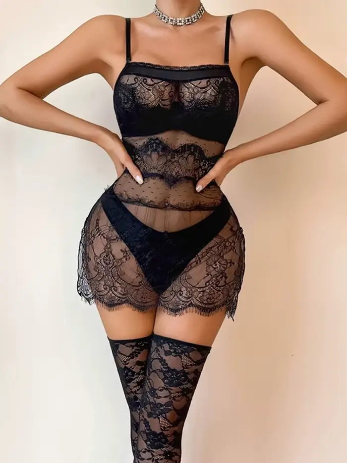Sexy spodná bielizeň Belamimi, body v sieť, spodná bielizeň pre ženy, šaty body, erotický babydoll outfit