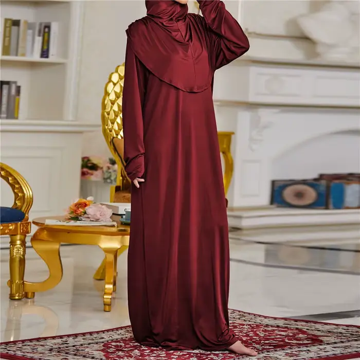 Odev na modlitbu pre ženy Ramadán moslimská Abaya kaftan