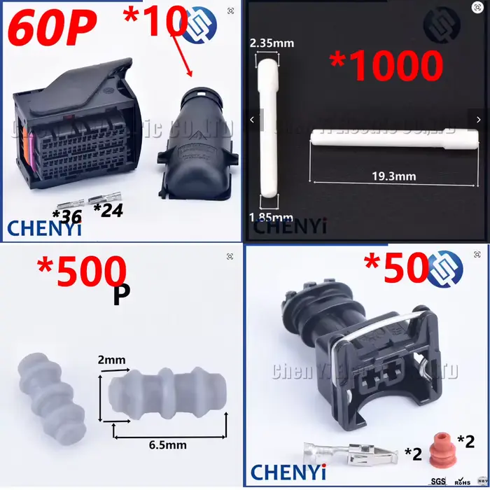 Robustný nylonový konektor pre moderné elektrické systémy pre DIY projekty a domácu bezpečnosť