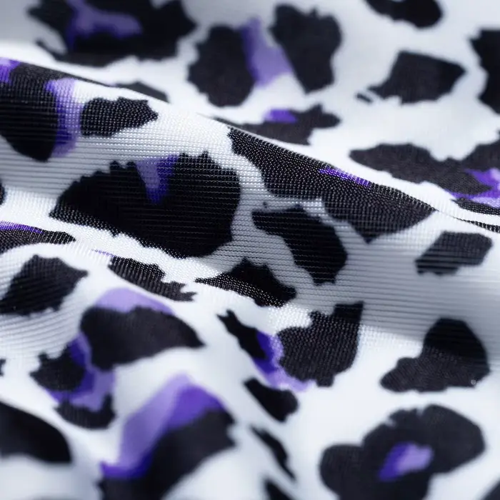 TrowBridge Dámske mäkké kvetinové čipky nohavičky, Trendy Leopard vzor spodná bielizeň, spodná bielizeň Otvorené, Plus veľkosť, PantyHot