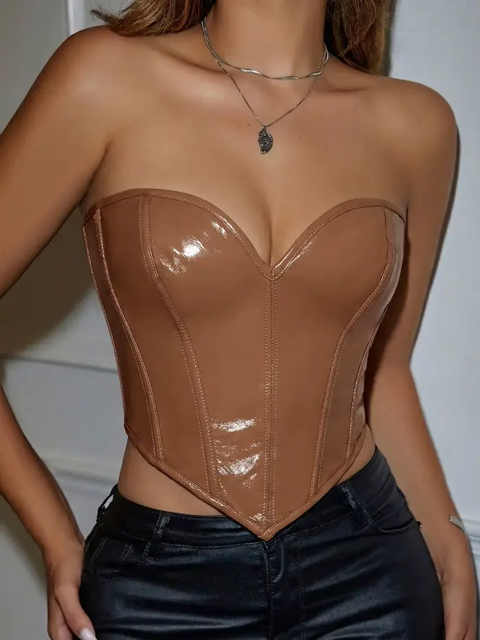 Khaki tesné shapewear pre ženy, ideálne pre nočné kluby, večierky, schôdzky a stretnutia.