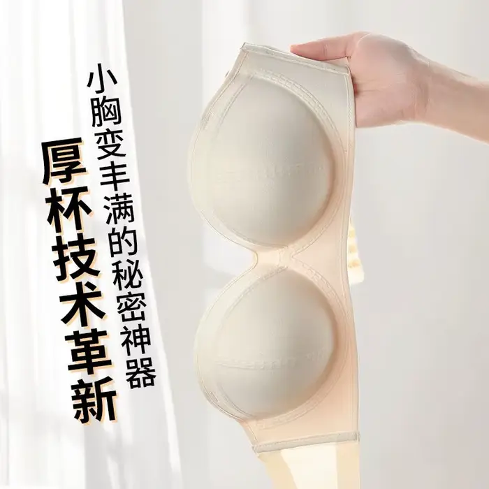 Push Up podprsenka bez ramienok 10CM