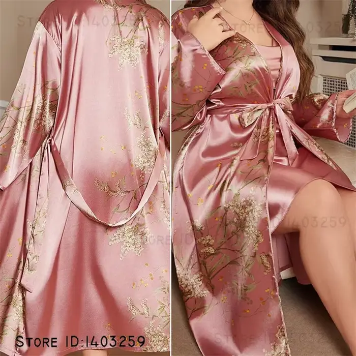 Robe en satin élastique féminine élégante et confortable pour femme occasions spéciales et loungewear