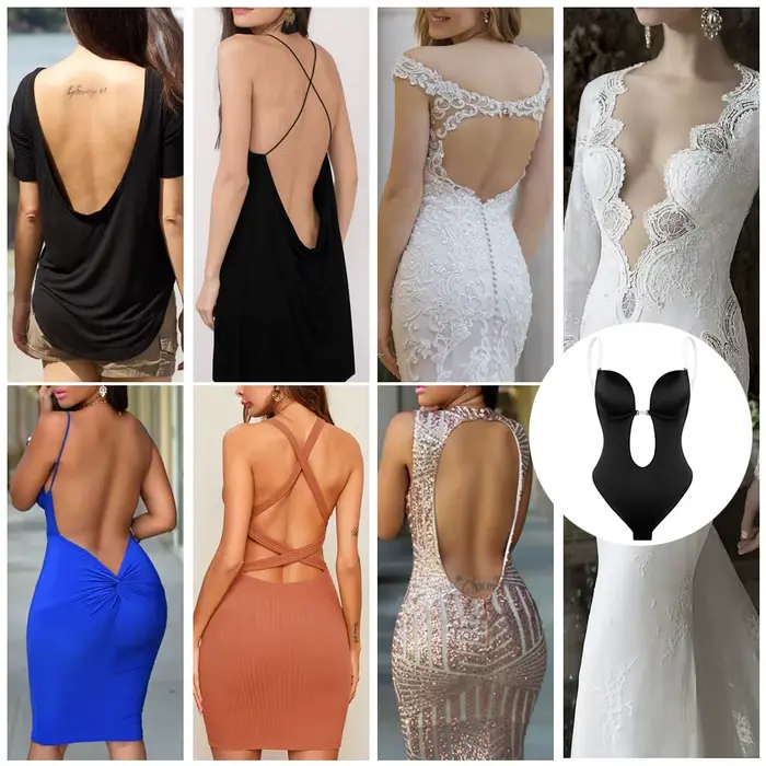 Sexy tvarovacie body pre ženy s hlbokým V výstrihom
