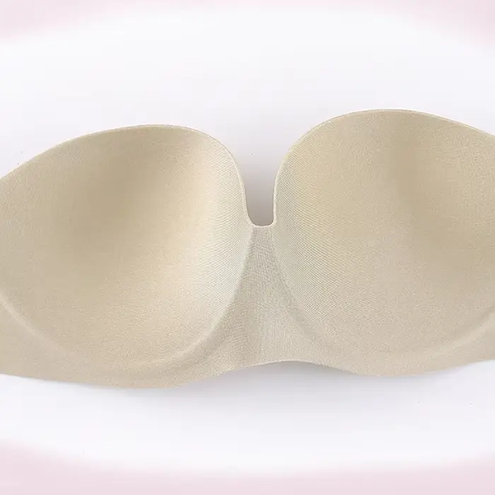 Protišmyková podprsenka bez ramienok pre ženy, neviditeľná, sexy, krásne nálepky na hrudi na zadnej strane, pohodlné zhromažďovanie spodnej bielizne