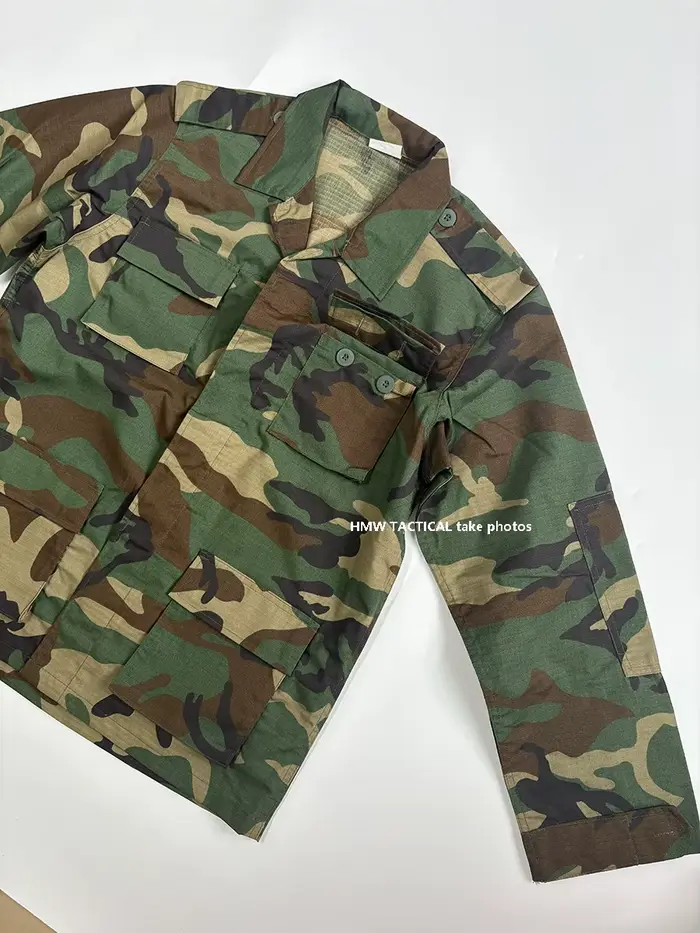 Costume camouflage BDU pour hommes, résistant à l'usure, vêtements d'entraînement en plein air, M81 