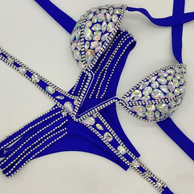 2020 Venus dovolenka sexy ženy diamant push up kryštál V-výstrih kamienky plavky horúci predaj