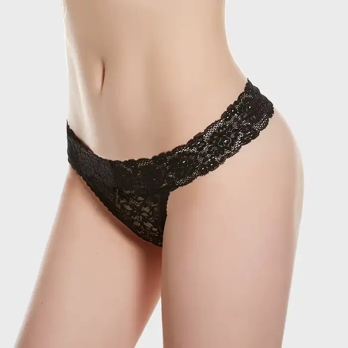 1ks čipka priehľadný kliešte pre ženu G-tangá Spodná bielizeň Sexy ženy spodná bielizeň nohavičky ženy boxer bannirou