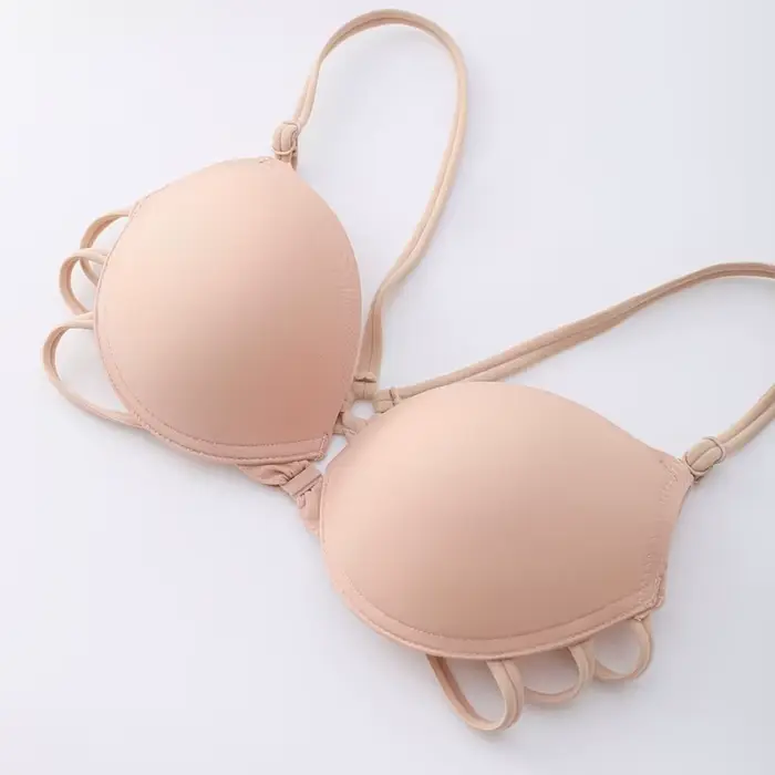 Sexy bezšvíková bezdrôtová podprsenka pre ženy pohodlie a eleganciu intímne spodná bielizeň bez viditeľnosti späť prekrížené špeciálne príležitosti