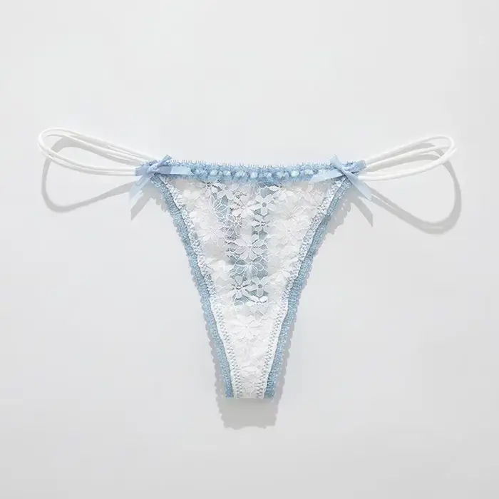 Moonbiffy Nízky pás Čipka nohavičky pre ženy Štýlové a sexy všetky ročné obdobia Každodenné použitie Neformálne domáce neviditeľné spodné prádlo
