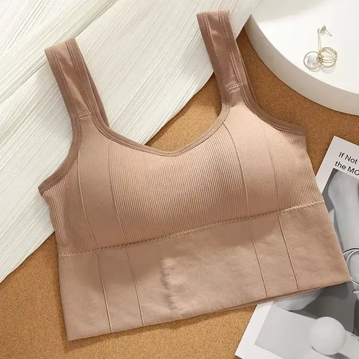Soutien-gorge de sport respirant pour femme, haut de fitness anti-transpiration, soutien-gorge de yo