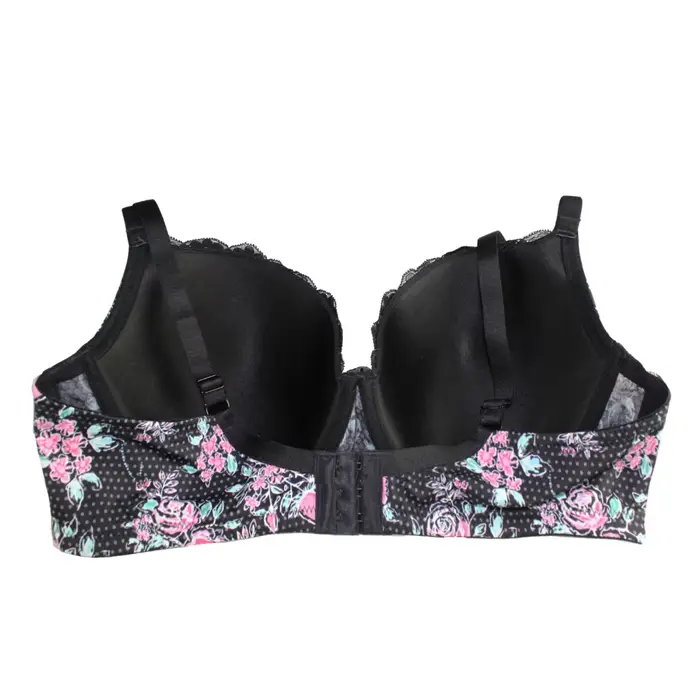 Push-up tlačené čipky drôtené podprsenky pre ženy veľké veľkosti špeciálne príležitosti romantické večerné obrady elegancia