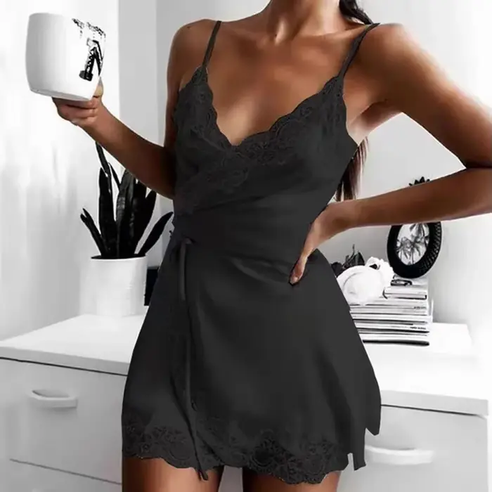 nočná košeľa pre ženy v sexy a pohodlný nylon a polyester pre horúce letné noci romantické špeciálne príležitosti