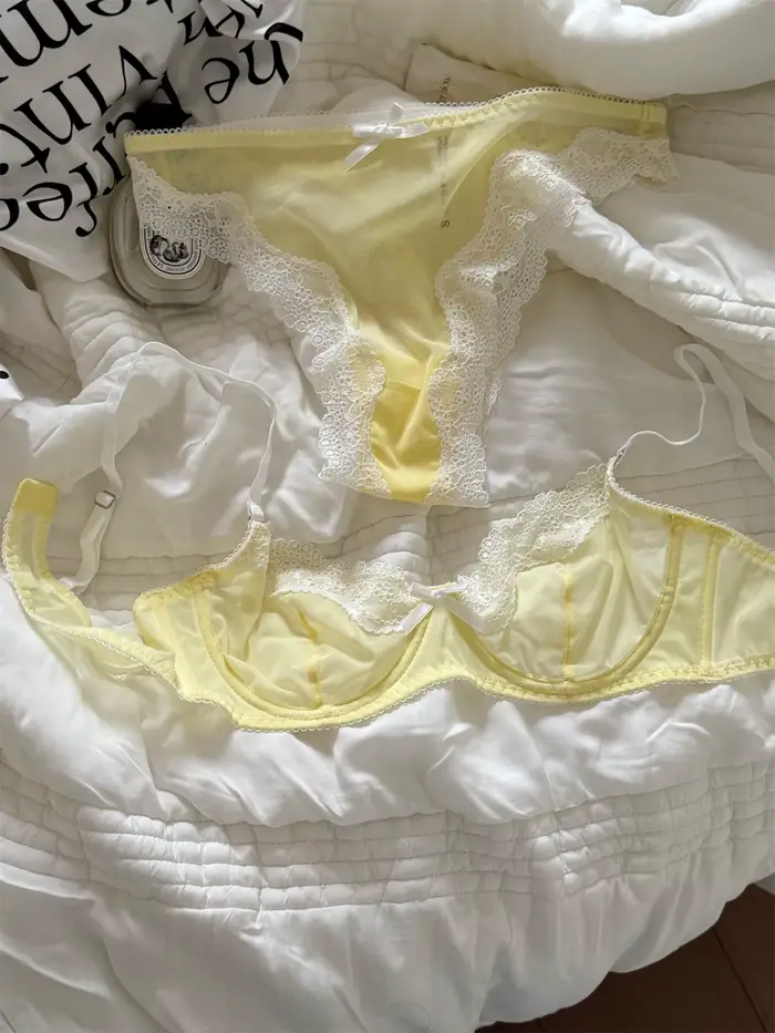Sexy podprsenka zo sieťoviny a priehľadnej čipky, s kosticami, pre malé busty, Bralettie s spodná bielizeň, oblek pre ženy