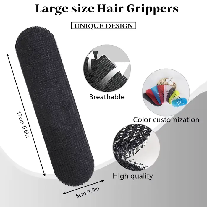 ARLANY Haircut Aid v 100% nylonovej čiernej látke pre kaderníkov Špeciálne príležitosti Kozmetický salón Rozšírenie účesu Vrkoče