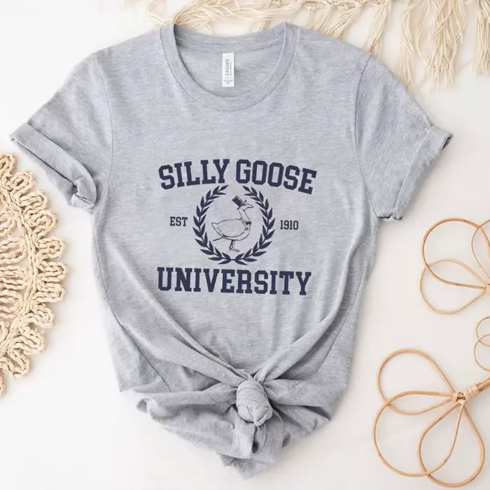 Tričko Silly Goose University s krátkym rukávom
