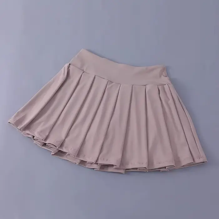 Jupe plissée de Tennis pour femmes, taille haute, athlétique, Golf, jupes de sport d'entraînement av