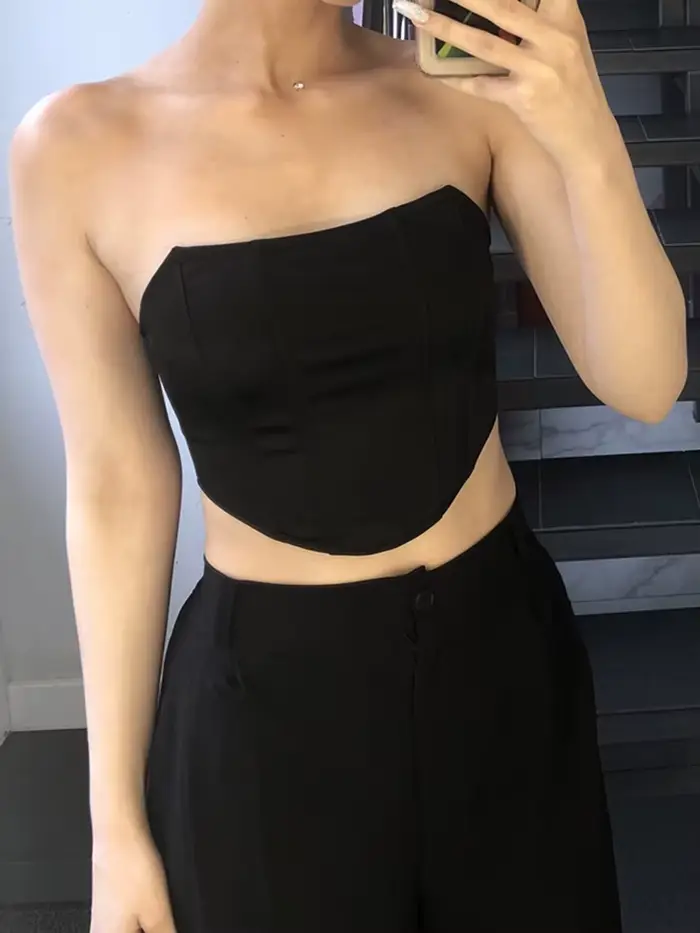 Sexi korzet bez rukávov