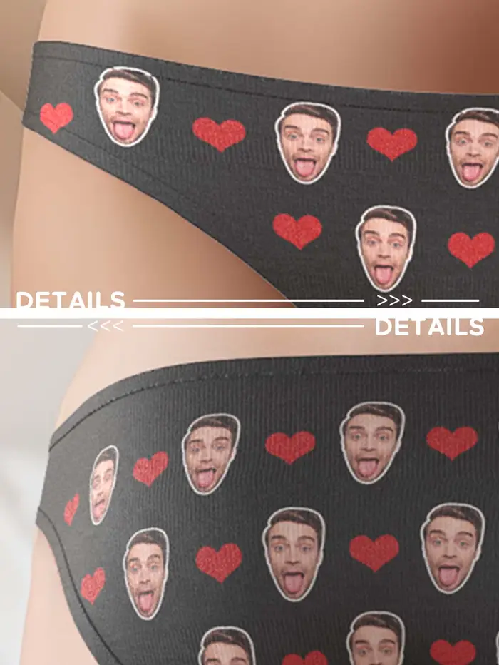 Personalizované nohavičky na Valentína pre ženy