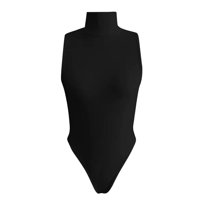 Sexy Slim Fit Dámske body bez rukávov pletený bavlnený golier nové Cross-Border Streetwear chudnutie body