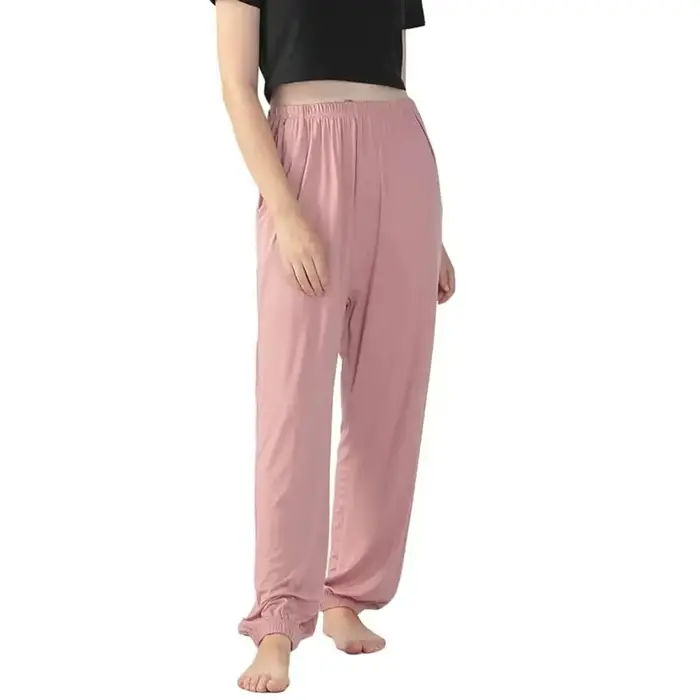 Pyjama bas de nuit pour femmes grandes tailles confortables gris noir rose automne occasion spéciale