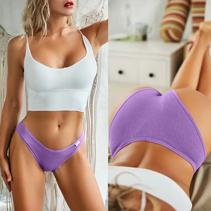 FINETOO - Sexy bavlnené nohavičky pre ženy