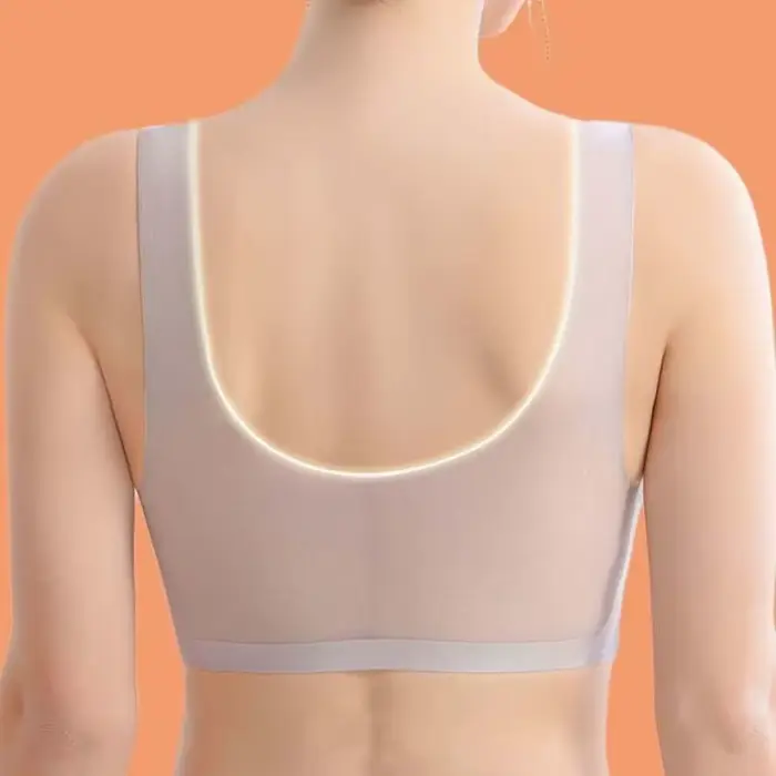 Štýlové dámske bezšvíkové podprsenka trojštvrťové bavlnené polyester pohodlné Nylon príležitostné športy