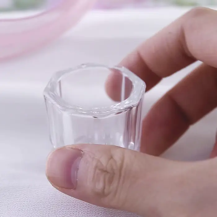 Mini priehľadný akrylový kryštálový pohár