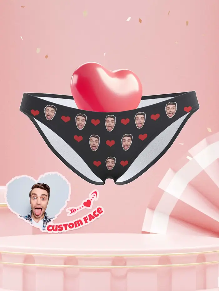 Personalizované nohavičky na Valentína pre ženy