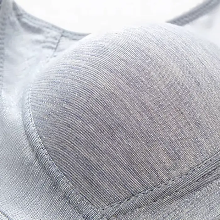 Pohodlná a protišmyková push-up športová podprsenka pre ženy so širokými ramienkami