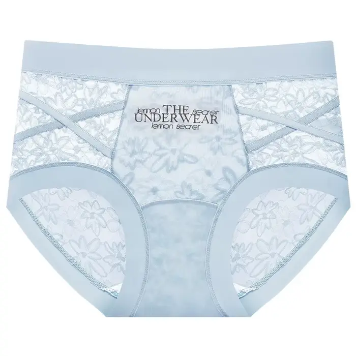 Culottes en dentelle style français, transparentes, patchwork, en satin de soie, taille basse, en ma