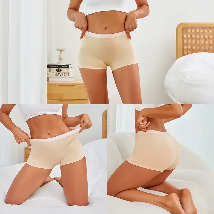 Finetoo bavlnené nohavičky 95% elastan 5% antibakteriálne nízky pás Žena Špeciálne príležitosti Comfort Elegance
