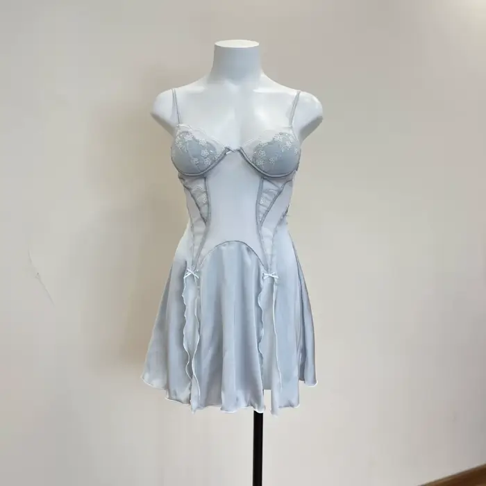 Sexy a luxusné Pure Desire Ice hodvábna nočná košeľa pre ženy Špeciálne príležitosti a pokojné noci