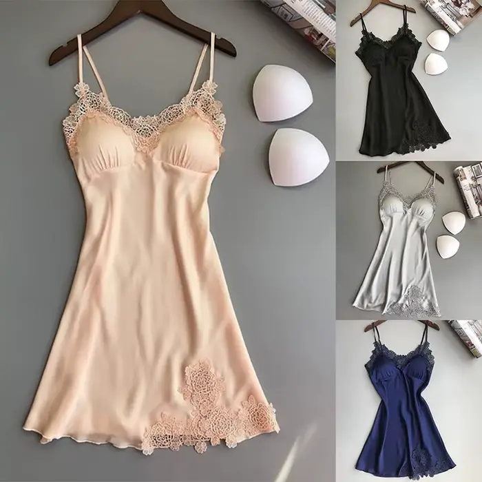 Čipkované nočné šaty pre ženy, sexy bielizeň, nočná košeľa