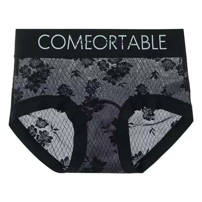 Culotte en dentelle sans couture pour femmes, Alphabet, mode, levage des hanches, légèrement resserr