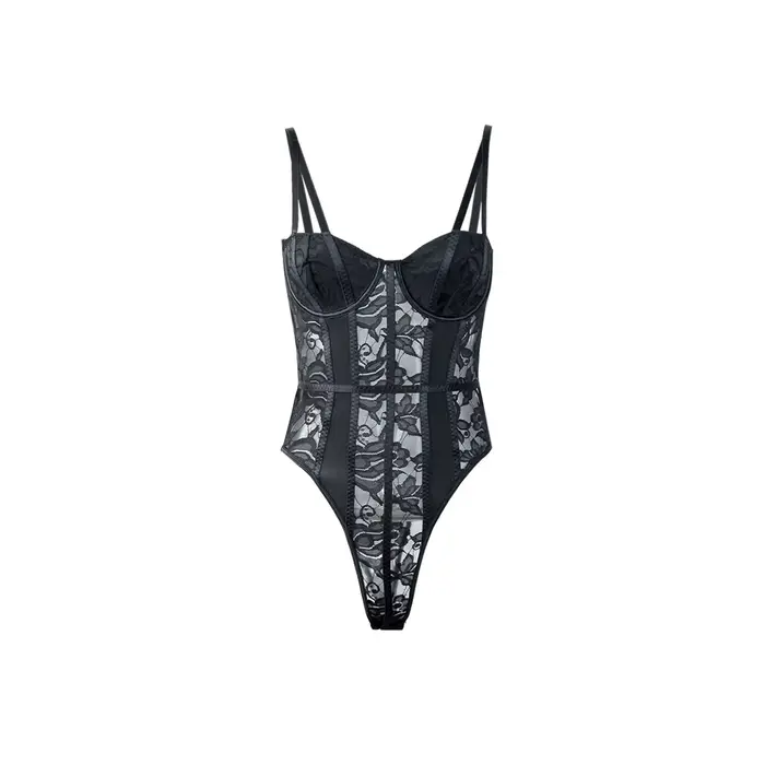 Sexy Bodywear pre ženy Nová kolekcia Leto 2025 Polyester Elastan Cut Near Body Špeciálne príležitosti Všestranné